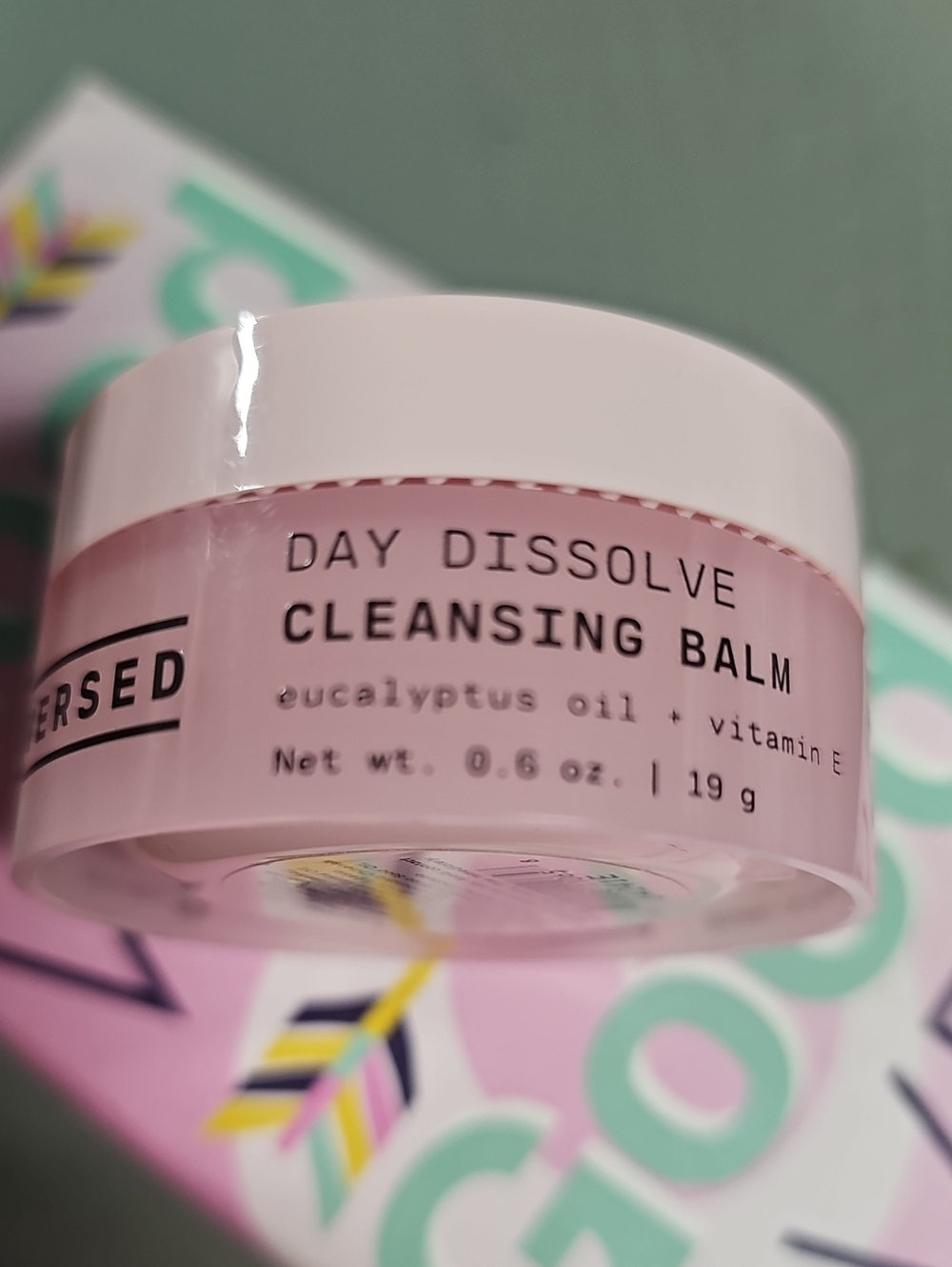 VERSED Day Dissolve Cleansing Balm Vitamin E 0.6oz. | 19g Vegan Non Toxic NEW